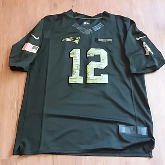 tom brady salute to service jersey